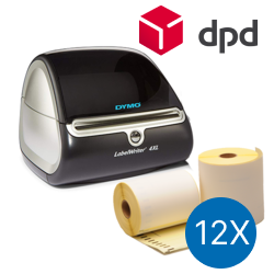 Product Starter Package DPD | Dymo LW 4XL + 12 rolls compatible Dymo S0904980 Image
