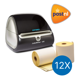 Product Starterspakket PostNL: Dymo LW 4XL + 12x Dymo S0904980 compatible labels Afbeelding