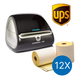Product Starterspakket UPS: Dymo LW 4XL + 12x Dymo S0904980 compatible labels Afbeelding