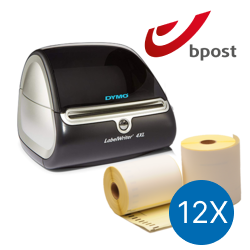 Product Starterspakket Bpost: Dymo LW 4XL + 12x Dymo S0904980 compatible labels Afbeelding