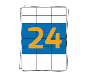 Produit Les étiquettes Herma 4453 compatibles, 70mm x 37mm Image
