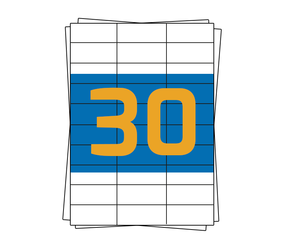 Produit Les étiquettes Herma 4456 compatibles, 70mm x 29,7mm Image