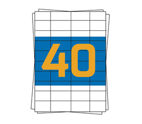 Produit Les étiquettes Herma 4461 compatibles, 52,5mm x 29,7mm Image