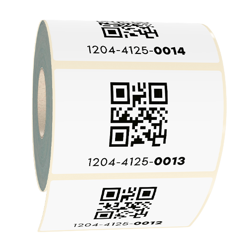 LPN 100mm x 58mm Wit