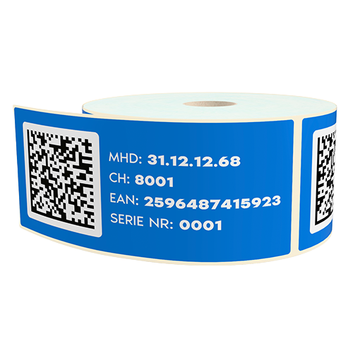 LPN 150mm x 70mm Blauw