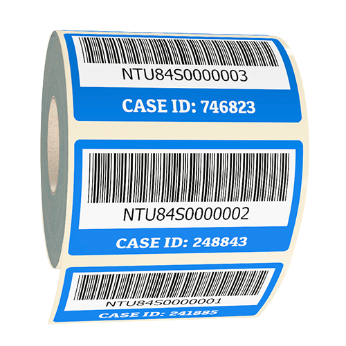 LPN 70mm x 35mm Blauw