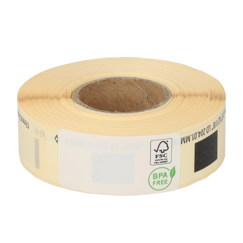 Produkt Brother DK-11204 kompatible Etiketten, 17mm x 54mm, 400 Etiketten, weiß, permanent Foto