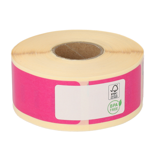 Dymo 11352 / S0722520 compatible labels, 25mm x 54mm, 500 etiketten, blanco, permanent