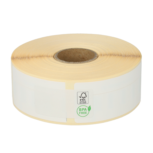 Dymo 1933085 compatible labels, 19mm x 64mm, 450 etiketten, blanco, permanent (Polypropyleen)