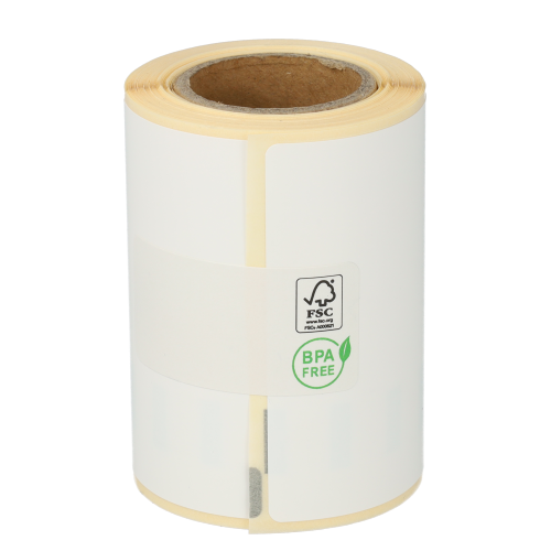 Product Dymo 1976414 compatible labels, 59mm x 102mm, 50 etiketten, blanco, permanent (Polypropyleen) Afbeelding