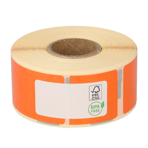 Dymo 99010 compatible labels, 28mm x 89mm, 260 etiketten, blanco, permanent
