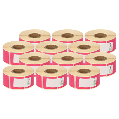 Dymo 99010 étiquettes compatibles, 28mm x 89mm, 260 étiquettes blanches, permanentes