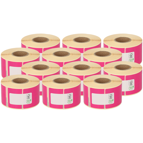 Dymo 99012 / S0722400 étiquettes compatibles, 36mm x 89mm, 260 étiquettes blanches, permanentes