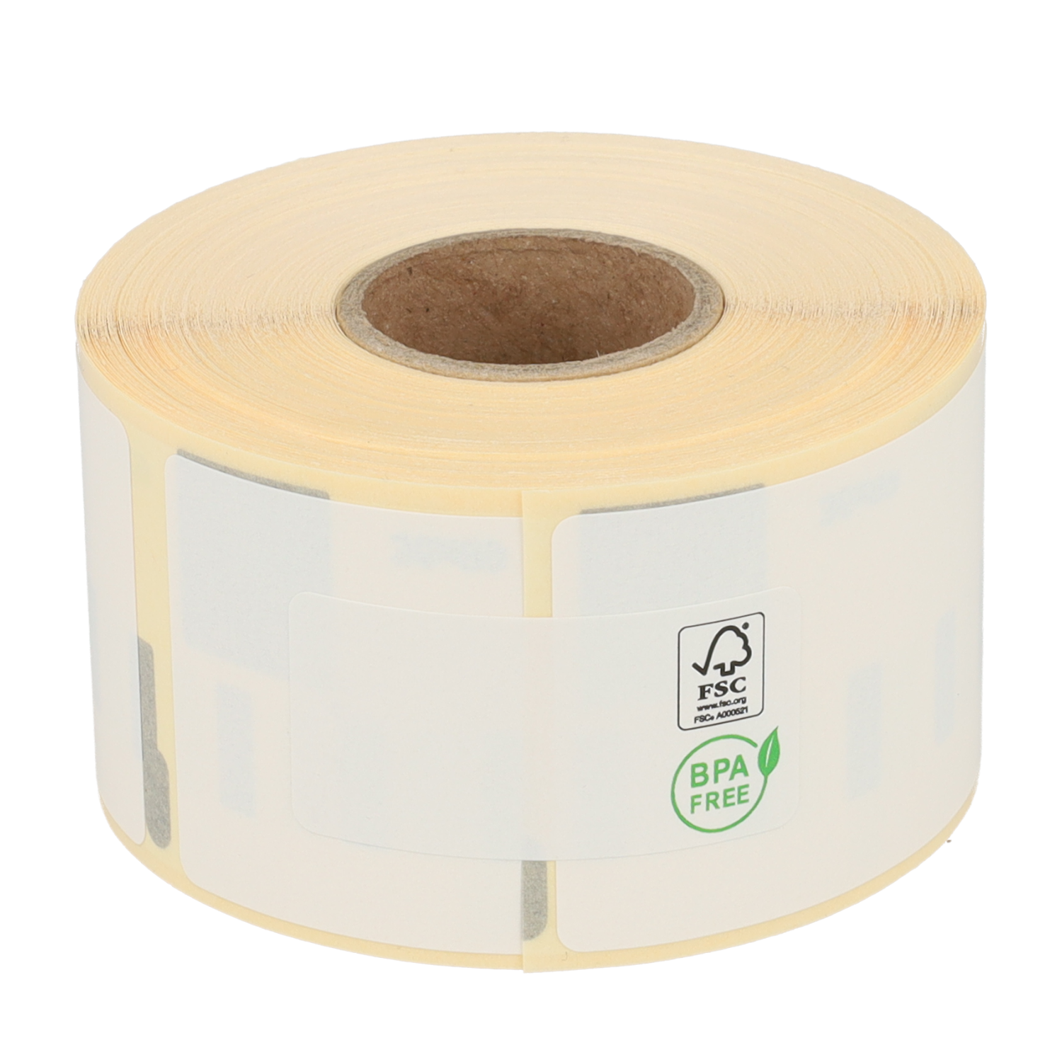 Product Dymo 99012 compatible labels, 36mm x 89mm, 260 labels, white, removable Image