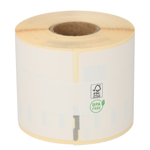 Produit Dymo 99015 étiquettes compatibles, 54mm x 70mm, 320 étiquettes blanches, amovibles Image