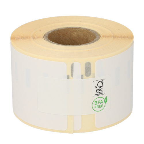 Produkt Dymo 99018 / S0722470 kompatible Etiketten, 190mm x 38mm, 110 Etiketten, weiß, permanent Foto