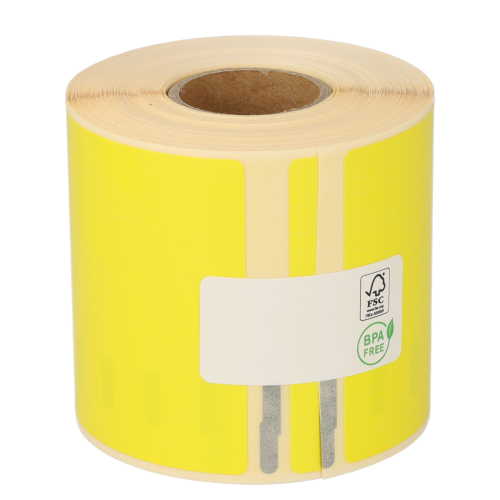 Dymo 99019 / S0722480 étiquettes compatibles, 190mm x 59mm, 110 étiquettes blanches, permanentes