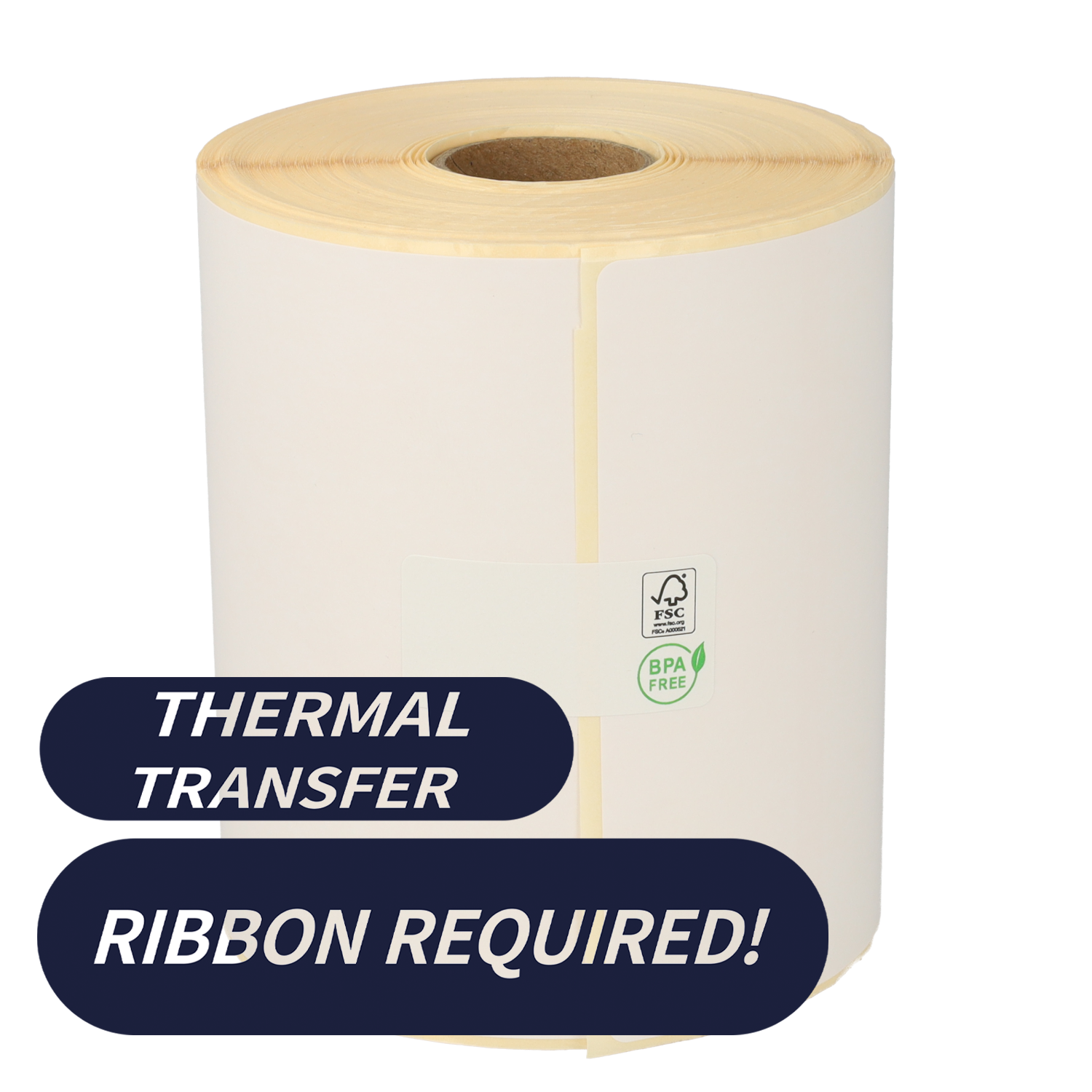 Product Bixolon 800294-605BIX compatible labels, Eco, 102mm x 152mm, 300 etiketten, 25mm kern, permanent Afbeelding
