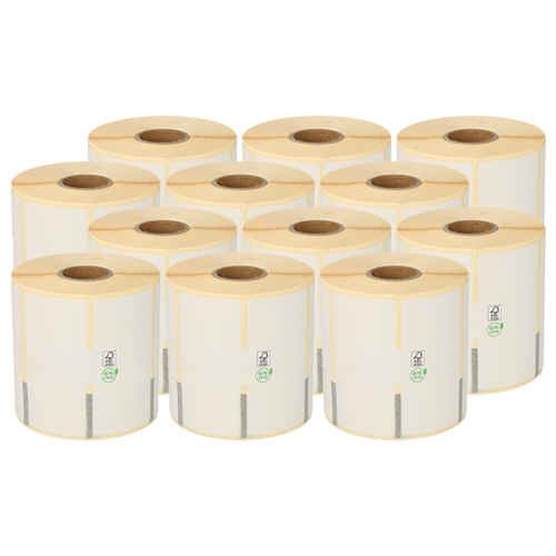Star TSP700-800 étiquettes compatibles, 70mm x 30mm, 1000 étiquettes blanches, amovibles