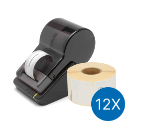 Produkt Seiko SLP-650 Drucker + 12 Rollen 89mm x 36mm Foto