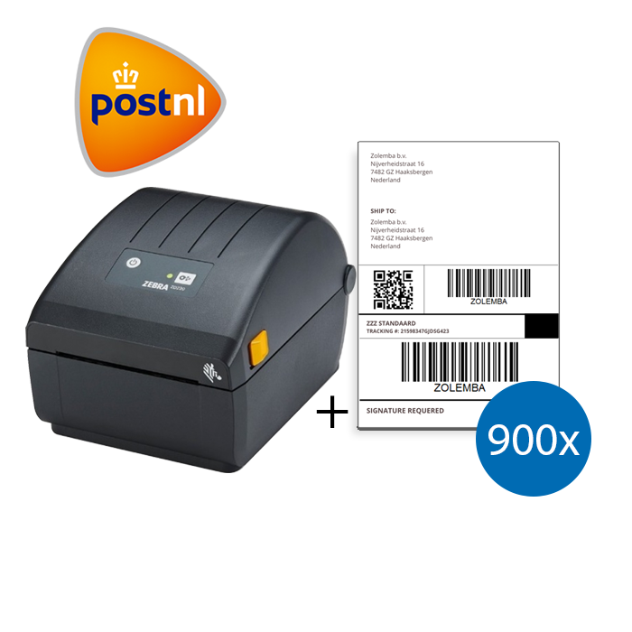 Produit PostNL Zebra ZD220D printer + 900 labels Image
