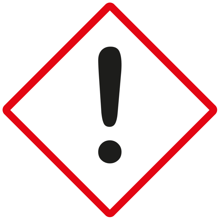GHS Harmful Labels, 100mm x 100mm, 1000 etiketten, kern 76mm
