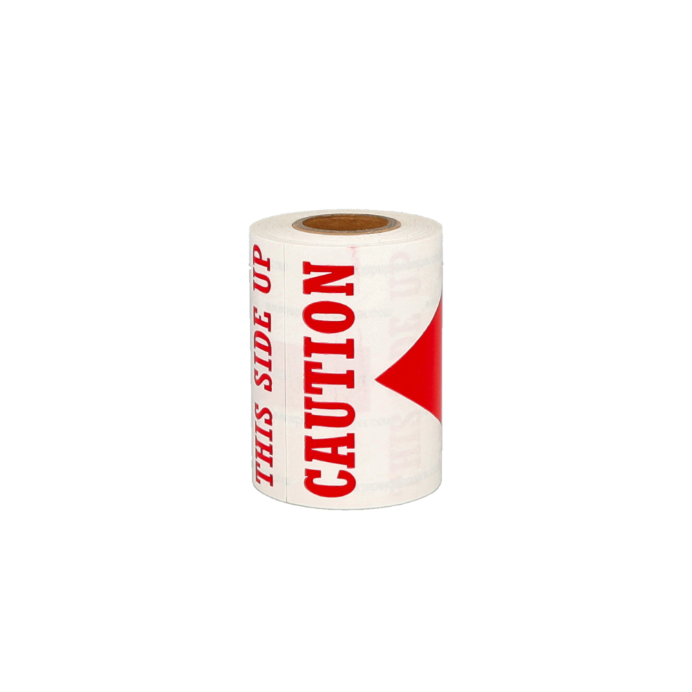 Produit Étiquettes d’expédition avec avertissement, caution, 76,2mm x 127mm, 100 étiquettes, permanent Image