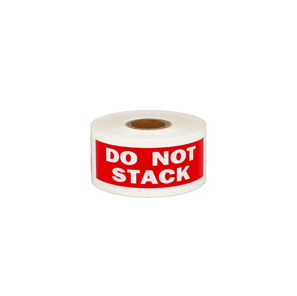 Produit Étiquettes d’expédition avec avertissement, do not stack, 101,6mm x 38,1mm, 300 étiquettes, permanent Image