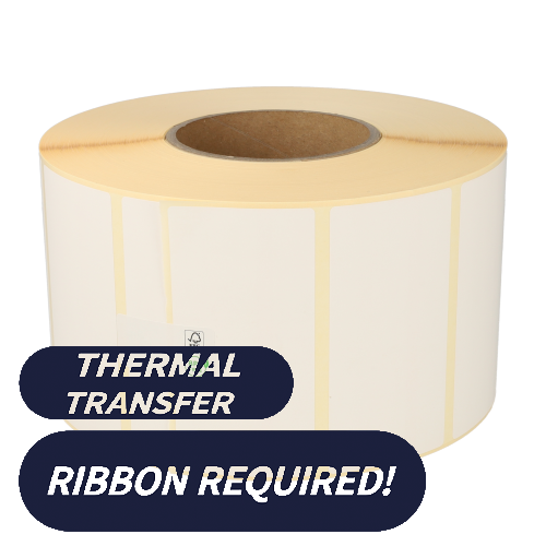 Product Zebra Z-Perform 1000T (87394) compatible, Eco, 100mm x 50mm, 2820 etiketten, 76mm kern, wit, permanent Afbeelding