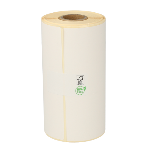 Produkt Zebra Z-Select 1000D (3003071) kompatibel, ECO, 102mm x 102mm, 150 Etiketten, 19mm Kern, Permanent Foto