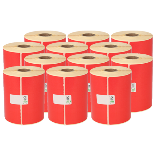Zebra (800264-605) compatible labels, 102mm x 150mm, ECO, 300 etiketten, 25mm kern, wit, permanent