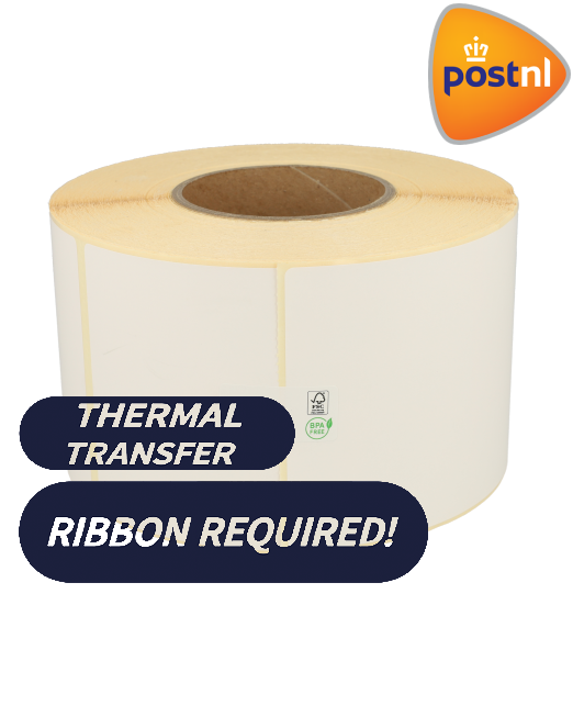 Produit TTR Zebra PostNL (87985) compatible shipping label, 102mm x 152mm, 900 labels, 76mm core Image