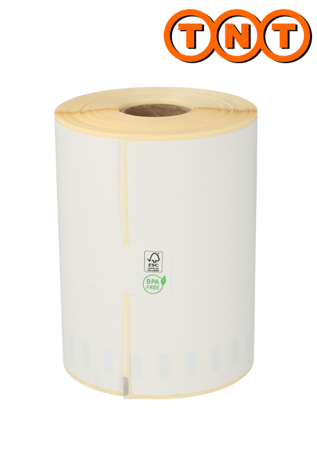 Produkt Dymo S0904980 kompatible Etiketten TNT, 104mm x 159mm, 220 Etiketten, weiß, permanent Foto