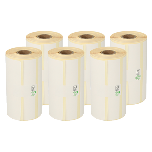 Zebra Z-Select 2000D étiquettes (3003074) compatibles, 102mm x 152mm, 105 étiquettes, Ø mandrin 19mm, top, permanent