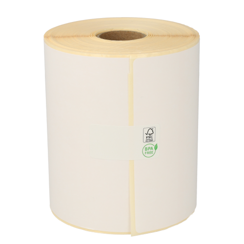 TTR Zebra DHL (800294-605) etichetta di spedizione compatibili, 102mm x 152mm, 300 etichette, 25mm diametro