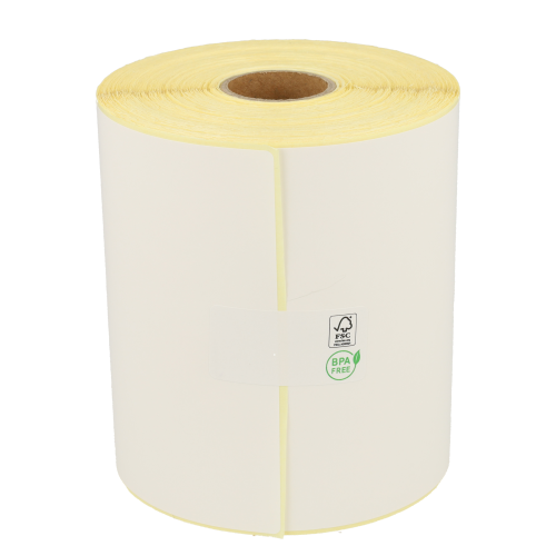 Étiquettes d'expédition thermiques DHL, 102mm x 210mm, TOP, 195 étiquettes jaunes, mandrin 25mm, permanentes
