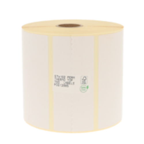 Zebra Z-Select 2000D compatibles, Top, 102mm x 57mm, 700 étiquettes, Ø mandrin 25mm, blanches, permanentes
