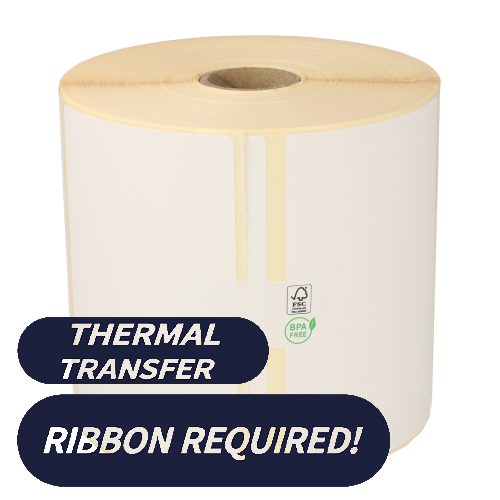 Produkt Bixolon 800294-305BIX kompatible Etiketten, Eco, 102mm x 76mm, 930 Etiketten, 25mm Kern, permanent Foto