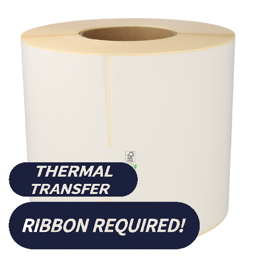 Product Zebra Z-Perform 1000T (76186) compatible, 152mm x 216mm, 680 Labels, 76mm Core, White, Compatible Image
