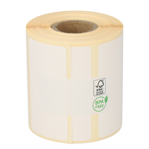 Produkt Zebra Z-Select 2000D (3014816-T) kompatibel, eco, 51mm x 25mm, 430 Etiketten, 19mm Kern, Permanent Foto
