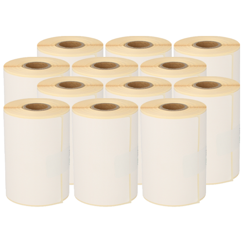 Zebra Z-Perform 1000D (3007589-T) compatibles, eco, 76mm x 102mm, 150 étiquettes, mandrin 19mm, permanente