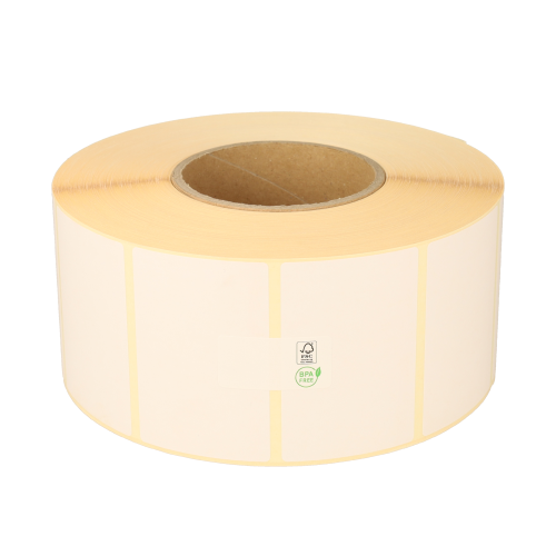 Produkt Zebra Labels Z-Perform 1000D (3005807) kompatibel, 76mm x 51mm, 3100 Etiketten, 76mm Kern, weiß, eco permanent Foto