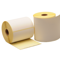 12x Zebra compatible Bpost verzendetiketten, 102mm x 150mm, 300 etiketten, 25mm kern, wit, permanent